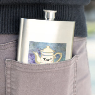 Tea? #FROMily From Fandom Liu Diner Design Hip Flask
