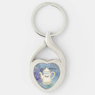 Tea? #FROMily From Fandom Liu Diner Design Keychain