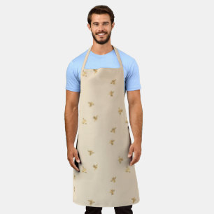 Tea Garden Bee Series Design 8  Apron