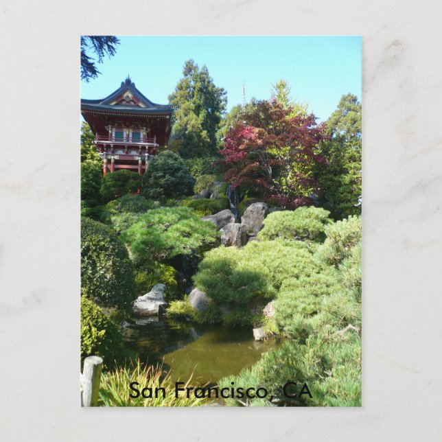 Tea Garden Postcard (Front)