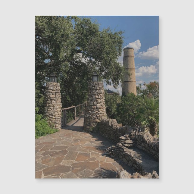 Tea Garden Tower magnet (Front)