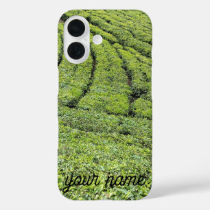 Tea gardens of Munnar on Apple Iphone 16 Case
