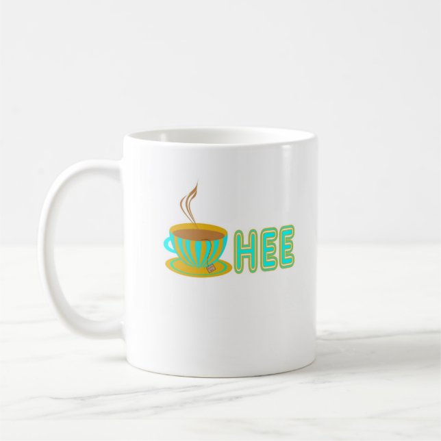 Tea Hee Coffee Mug (Left)