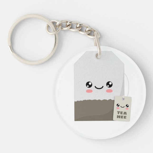 Tea Hee Keychain (Front)