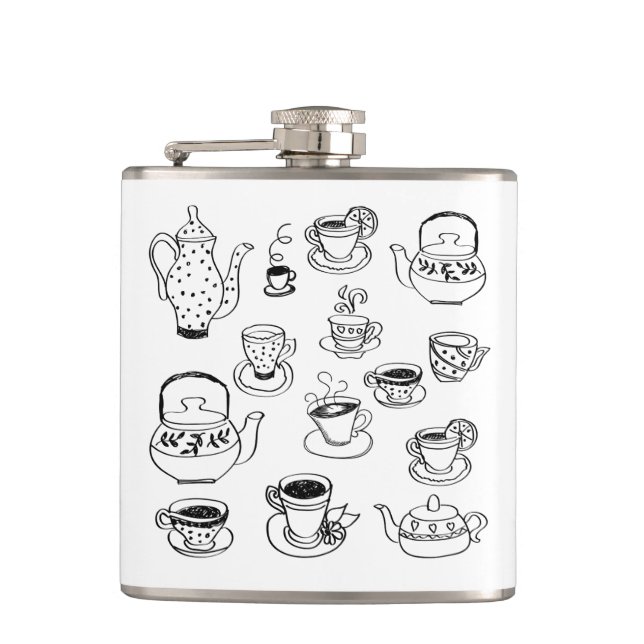 Tea Hip Flask (Front)