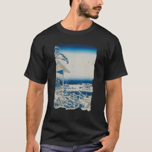 Tea House at Koishikawa Hokusai Vintage Retro Japa T-Shirt