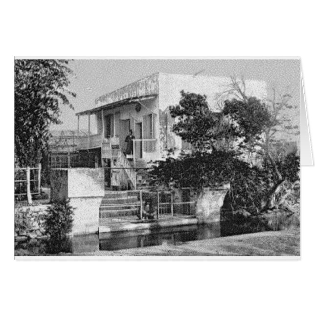Tea House, Ridvan Garden- ca. 1900 (Front Horizontal)