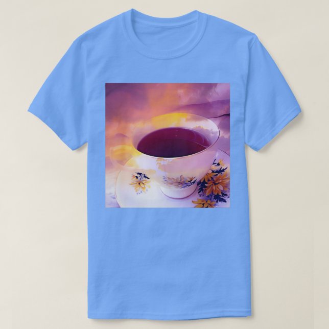Tea in the clouds T-Shirt (Design Front)