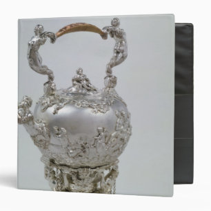 Tea kettle and stand by C.Kandler, London, 1730 Binder
