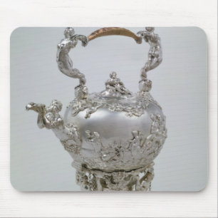 Tea kettle and stand by C.Kandler, London, 1730 Mouse Pad