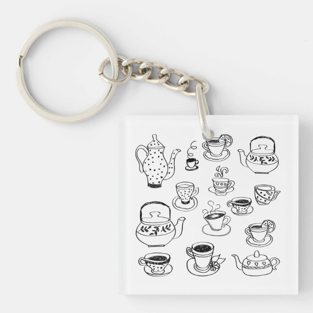 Tea Keychain (Front)