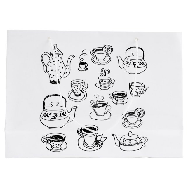 Tea Large Gift Bag (Back)