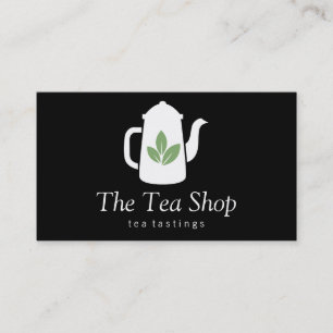 Tea Leaf   Teapot Business Card