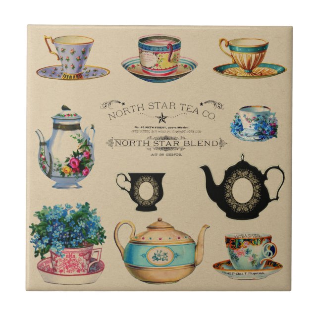 Tea Makes Everything Better Tile (Front)