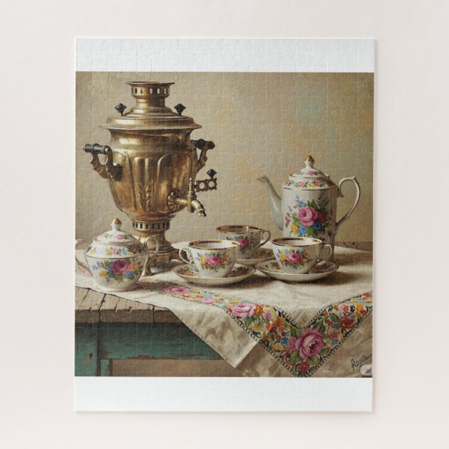 Tea memories jigsaw puzzle (Vertical)
