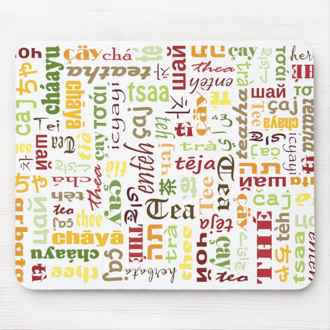 Tea Mouse Pad (Front)