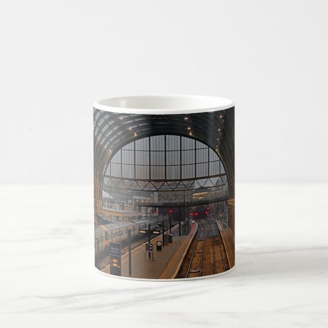Tea or Coffee- King's Cross Station London. Coffee Mug (Center)