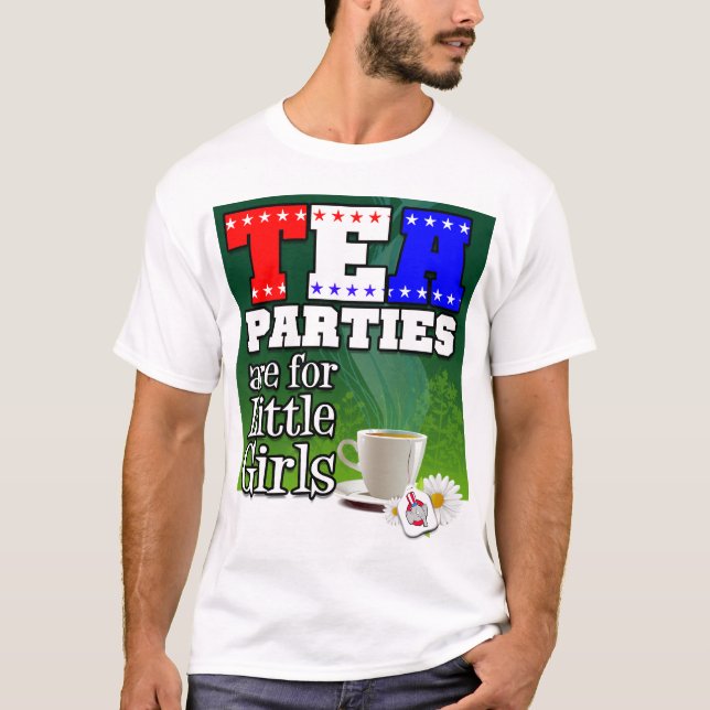 Tea Parties T-Shirt (Front)