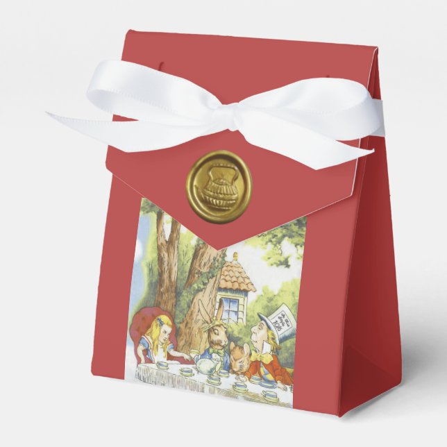 Tea Party 1 Favor Box (Front Side)