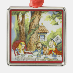 Tea Party 1 Metal Ornament