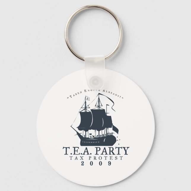 Tea Party 2009 Keychain (Front)