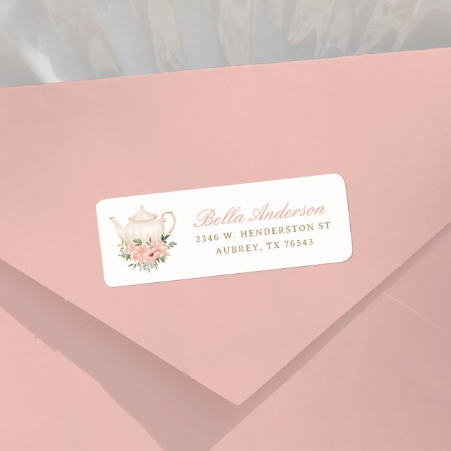 Tea Party Anniversaire de retour Adresse (Créateur téléchargé)