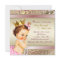 Tea Party Baby Shower Pink and Gold Pearl