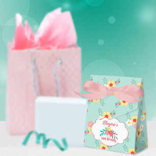 Tea Party Birthday  Favor Box