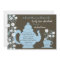 Tea Party Bridal Shower Blue and Brown