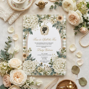 Tea Party Bridal Shower Time to Spill the Tea Invitation