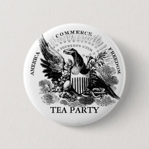 TEA PARTY BUTTON