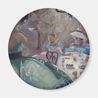Tea Party by Trish Biddle Magnet