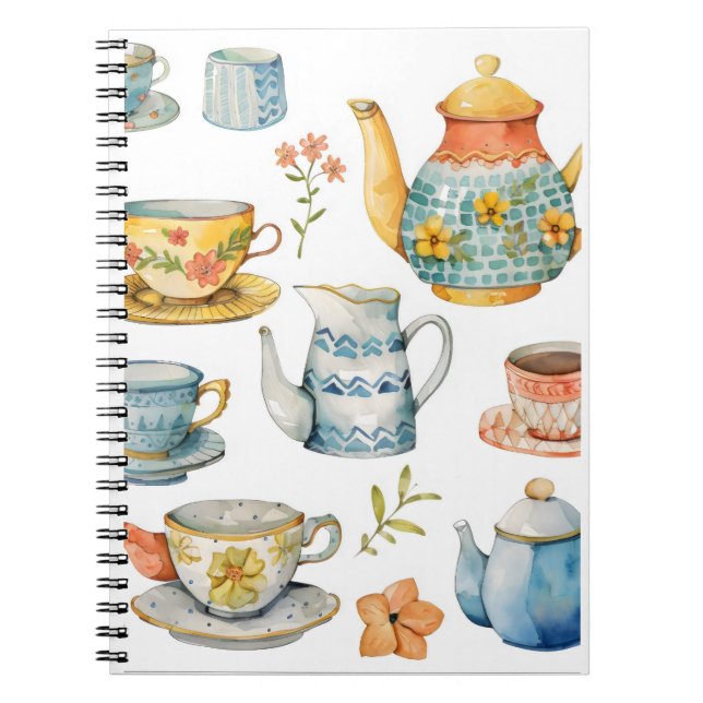 Tea Party - Carnet vide (Devant)