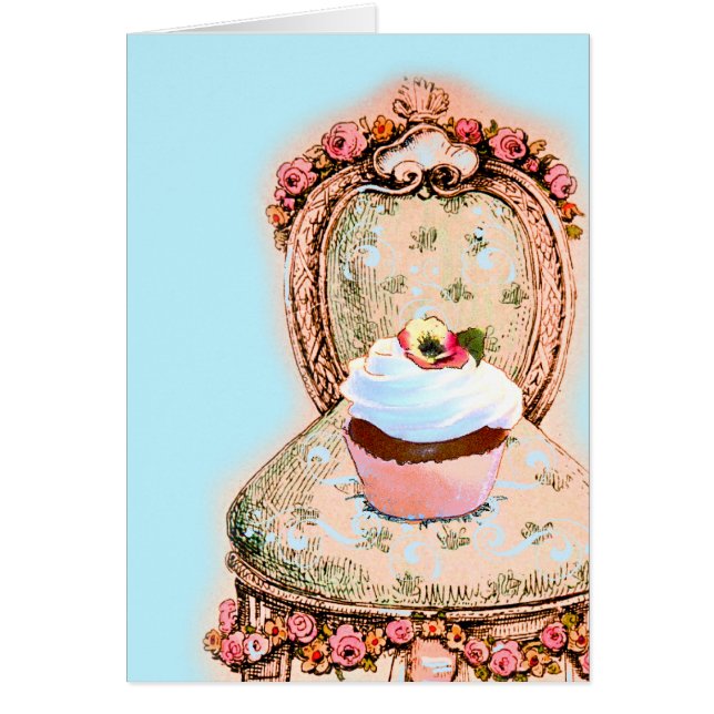 Tea Party Cupcake Design (Front)