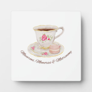 Tea Party Elegant Bridal Shower Bachelorette Plaque