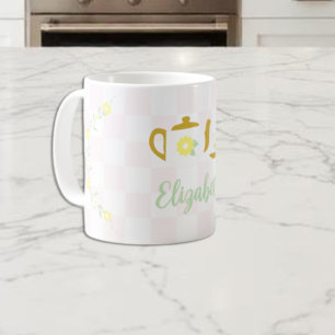 Tea Party Floral Coffee Mug