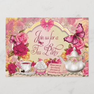 Tea Party Invitations