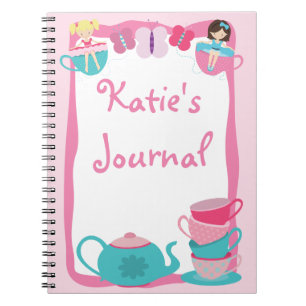 Tea Party Journal - Notebook
