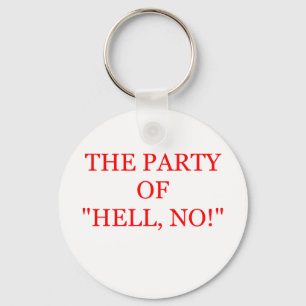 tea party keychain
