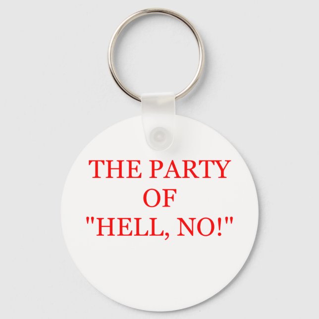 tea party keychain (Front)