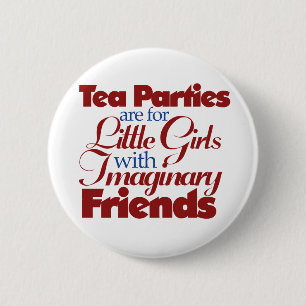 TEA party mockery Restore Sanity 2 Inch Round Button
