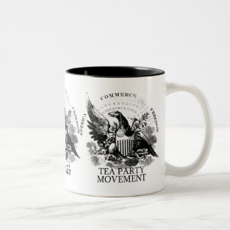 TEA PARTY MOVEMENT Two-Tone COFFEE MUG