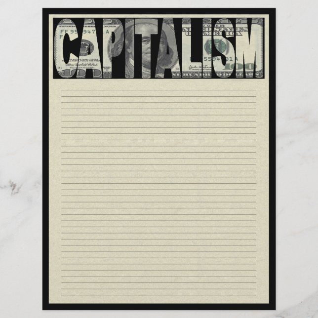 Tea Party Patriot Customizable Letterhead (Front)