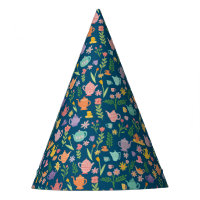 Tea Party Pattern Birthday celebration