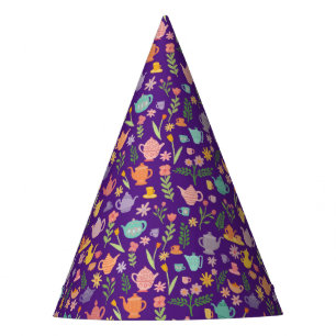 Tea Party Pattern Birthday celebration Hat