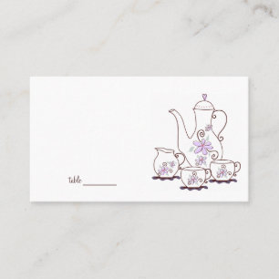Tea Party Place Cards