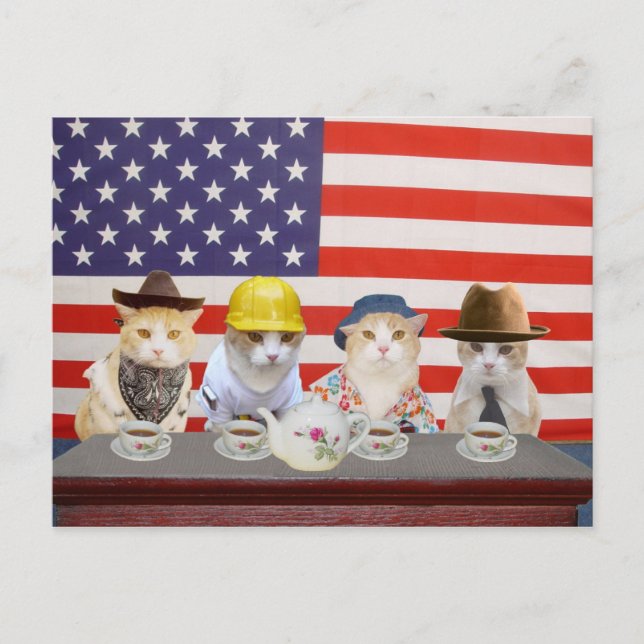 Tea Party Postcard (Front)