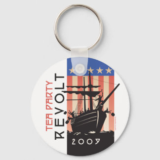 Tea Party Revolt 2009 Keychain