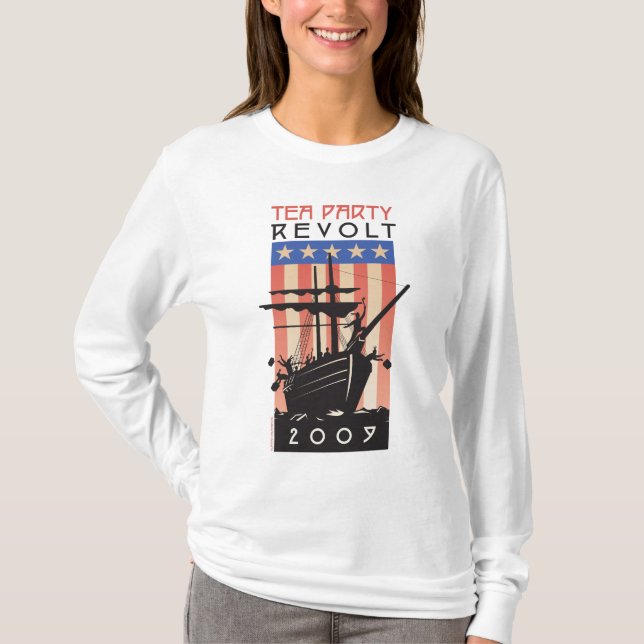 Tea Party Revolt 2009 T-Shirt (Front)