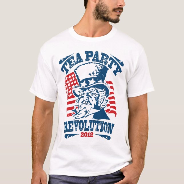 Tea Party Revolution 2012 T-Shirt (Front)